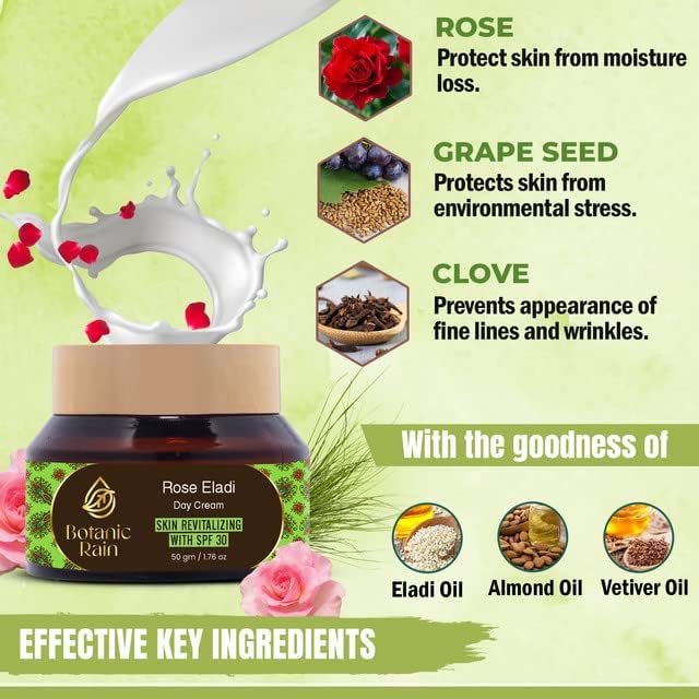 Organic Face Cream With SPF 30
