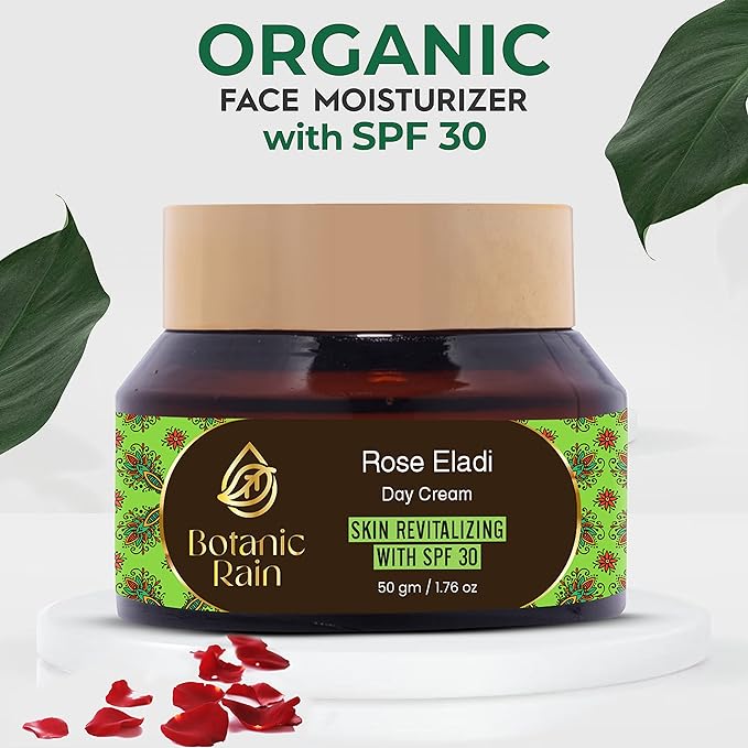 Organic Face Cream With SPF 30