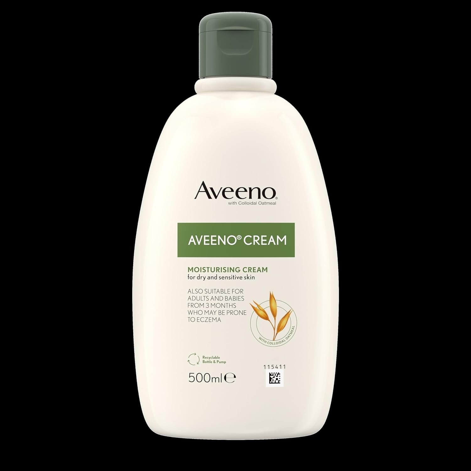 Aveeno Moisturising Cream (1x 500ml)